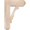 Ekena Millwork Balboa Craftsman Smooth Bracket w/ Offset Brace, Douglas Fir, 7 1/2"W x 20"D x 28"H BKT0806X20X28BOA04SDF - alternate 4